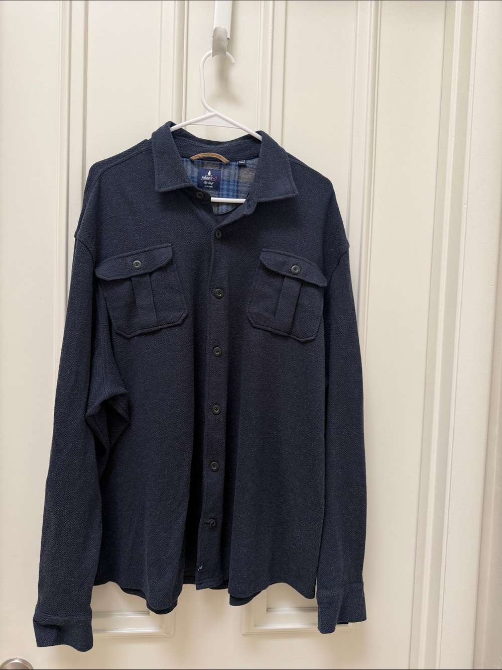 Johnnie-o Briggs Stretch Knit Flannel Lodge Shirt